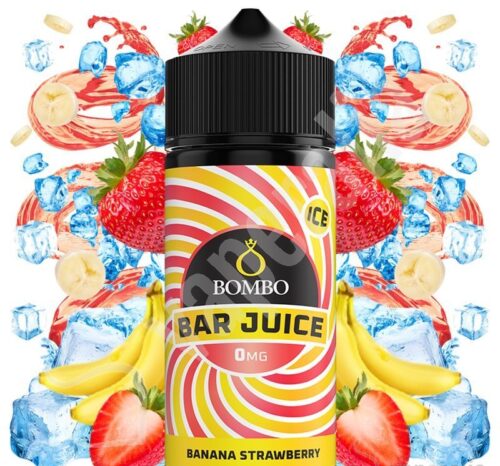 banana strawberry ice 100ml bar juice by bombo e1723712727908