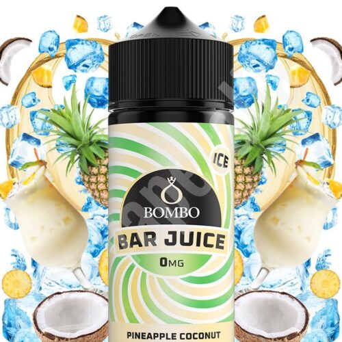 pineapple coconut ice 100ml bar juice by bombo e1723712693655