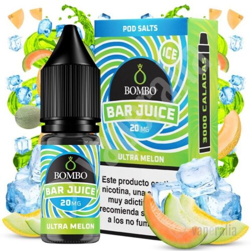 ultra melon ice 10ml bar juice by bombo