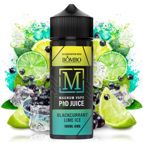 blackurrant lime ice 100ml magnum vape pod juice