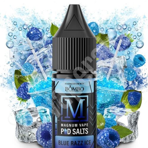 blue razz ice 10ml magnum vape pod salts e1723819287800