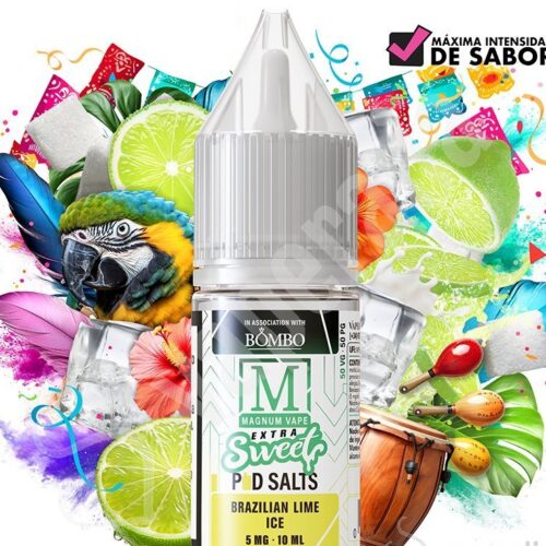 brazilian lime ice 10ml magnum vape extra sweet pod salts e1723714583362