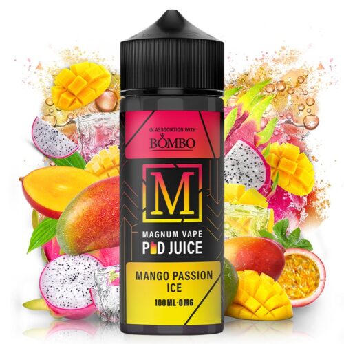 mango passion ice 100ml magnum vape pod juice