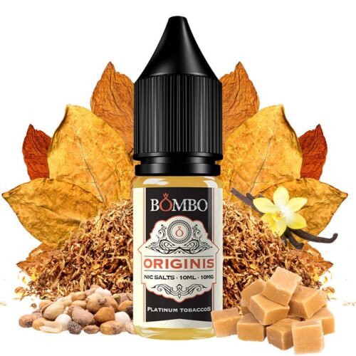 originis 10ml platinum tobaccos nic salts by bombo