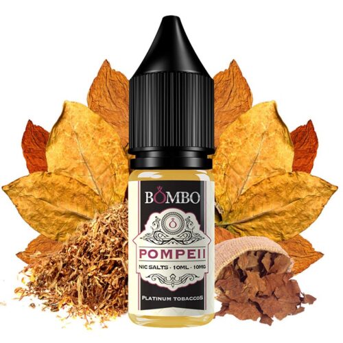 pompeii 10ml platinum tobaccos nic salts by bombo