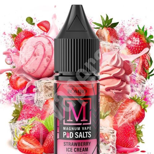 strawberry ice cream 10ml magnum vape pod salts e1723818769789