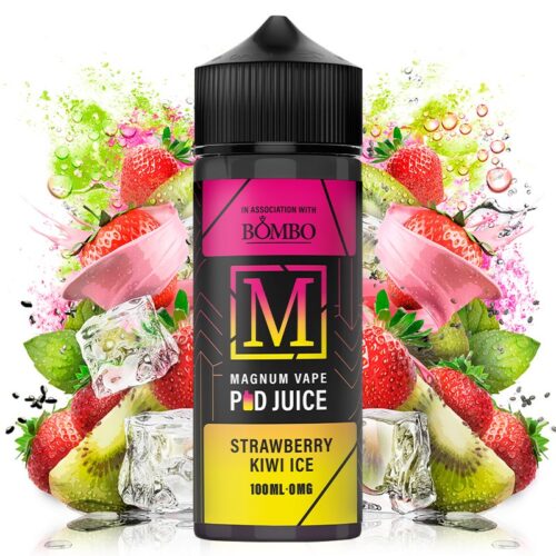 strawberry kiwi ice 100ml magnum vape pod juice