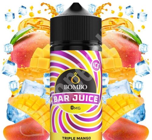 triple mango ice 100ml bar juice by bombo e1723712328577