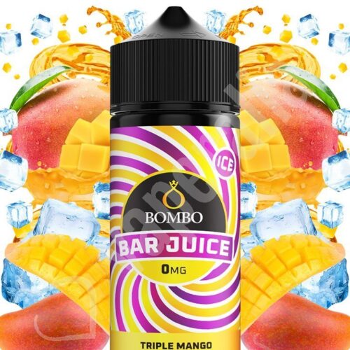 triple mango ice 100ml bar juice by bombo e1723712328577