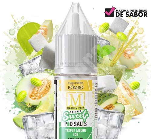 triple melon ice 10ml magnum vape extra sweet pod salts e1723711711483