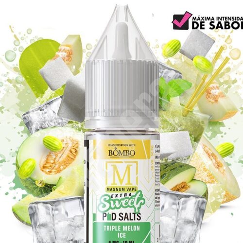 triple melon ice 10ml magnum vape extra sweet pod salts e1723711711483