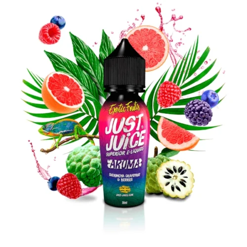 Just Juice Exotic Fruits Cherimoya Grapefruit and Berries 20ml Longfill